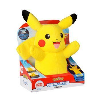 Інтерактивна м'яка іграшка POKEMON - ПІКАЧУ (світло, звук, 25 cm) 97834 фото