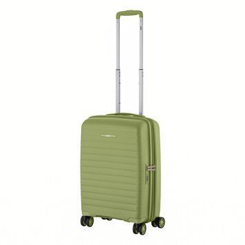 2E Валіза, Aero, поліпропілен, мала, 35/44 л, TSA, 4 колеса, EXP, оливково-зелений 2E-SPP-AERO-S-MG фото