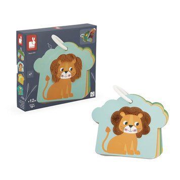 Janod Игровой набор Тактильные карты Саванна J02694 фото