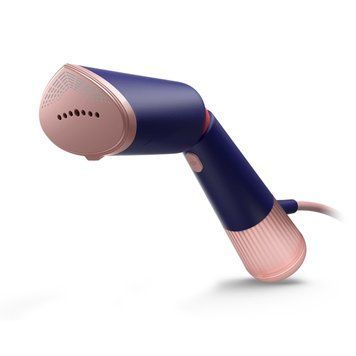 Philips Відпарювач компактний Series 5000, 1400Вт, 120мл, паровий удар -24гр, складана ручка, чохол-рукавичка, колимок, пластик, синій STH5030/20 фото