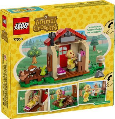LEGO Конструктор Animal Crossing Уютный дом Goldie 77058 фото