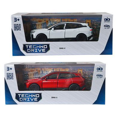 Автомодель - BMW iX (червоний, білий) 250380W фото