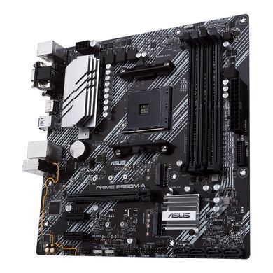ASUS Материнcкая плата PRIME B550M-A sAM4 B550 4xDDR4 M.2 HDMI-DVI-VGA mATX 90MB14I0-M0EAY0 фото