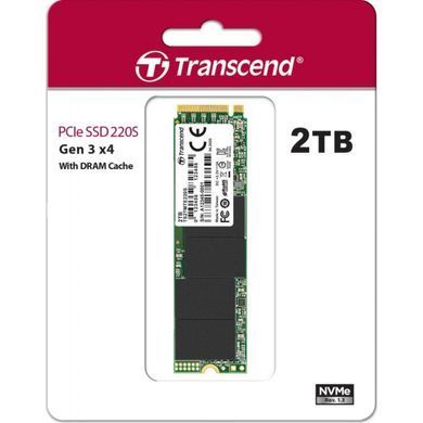 Transcend Накопитель SSD M.2 2TB PCIe 3.0 MTE220S TS2TMTE220S фото