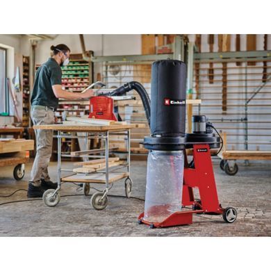 Einhell Пилосос для стружки TE-VE 550/1 A 550Вт 2850об/хв 1150м3/год 1.6Кпа 65л 20.8кг 4304156 фото