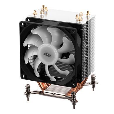 2E Gaming Процессорный кулер Air Cool AC90D4-ARGB, LGA1700, 1200, 115x, 1366, AM5, AM4, AM3, AM3+, 4pin PWM, 3pin +5VARGB, TDP 130W 2E-AC90D4-ARGB фото