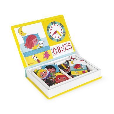 Janod Магнитная книга Учимся называть время 75эл J02724 фото