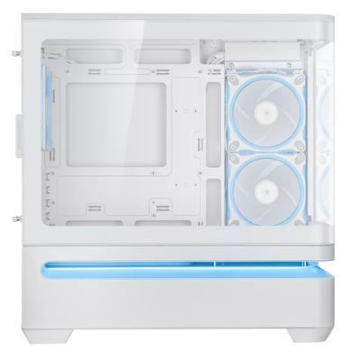 ASUS Корпус Prime AP202 Tempered Glas ARGB, без БЖ, 2xUSB3.2, 1xUSB Type-C, Tempered Glass side, mATX, белый 90DC00P3-B19000 90DC00P3-B19000 фото