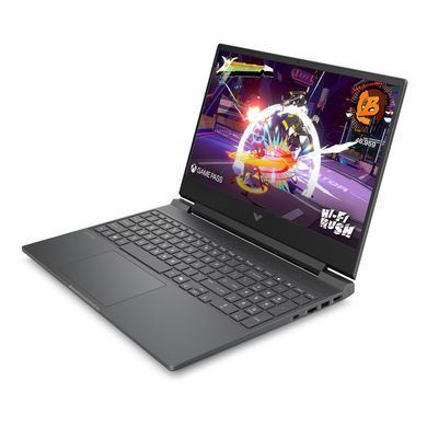 HP Ноутбук HP Victus 15-fb3105ua 15.6" FHD IPS AG, AMD R5-8645HS, 16GB, F512GB, NVD3050-6, DOS, сірий D3XU0EA фото