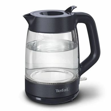 Tefal Electric kettle Tefal Morning Glass Kettle, 1.7L, glass, black KO2G08E0 фото