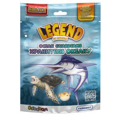 Дисплей стретч-іграшок серії LEGEND OF ANIMALS МАКСІ - ХРАНИТЕЛІ ОКЕАНУ (10 шт) 106/CN24-CDU фото