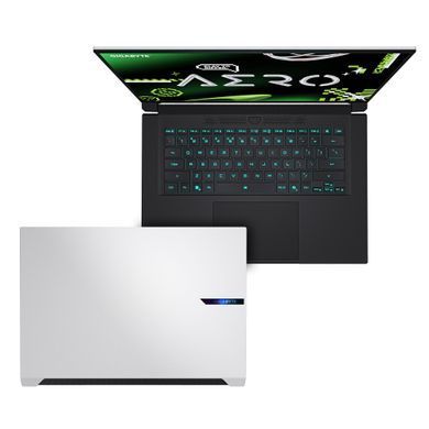 Gigabyte Ноутбук AERO X16 16.0 QHD+ 165Hz, AMD Krachen R7, 16GB, F1TB, NVD5060-8, W11, черный AERO_X16_1VH93UAC94AH фото