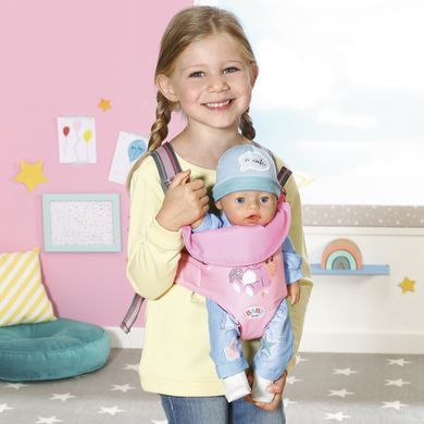 Рюкзак-кенгуру для ляльки BABY BORN серії "День Народження" - ПОРУЧ З МАМОЮ 832462 фото