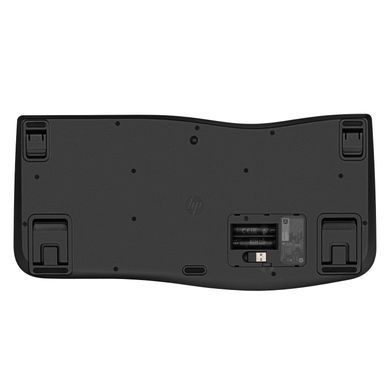 HP Клавіатура мембранна HP 680 Comfort Dual-Mode 111key, BT, EN/UK, чорний 8T6L8AA фото