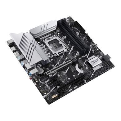 ASUS Материнcька плата PRIME Z790M-PLUS s1700 Z790 4xDDR5 M.2 HDMI DP mATX 90MB1E70-M1EAY0 фото