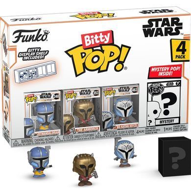 Funko Набір подарунковий Funko POP (Bitty): Star Wars - Heavy Mandalorian 4pk 889698754514 фото