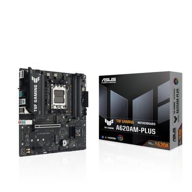 ASUS Материнcька плата TUF GAMING A620AM-PLUS sAM5 A620 4xDDR5 HDMI DP mATX 90MB1N30-M0EAY0 фото