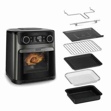 Tefal Мультипечь Easy Fry Multifunctional, 1800Вт, механ. управл., 9 программ, пластик, черный FW5558E0 фото