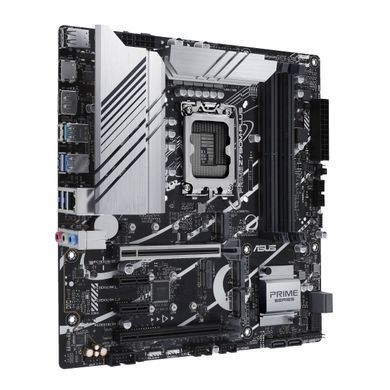 ASUS Материнcька плата PRIME Z790M-PLUS s1700 Z790 4xDDR5 M.2 HDMI DP mATX 90MB1E70-M1EAY0 фото