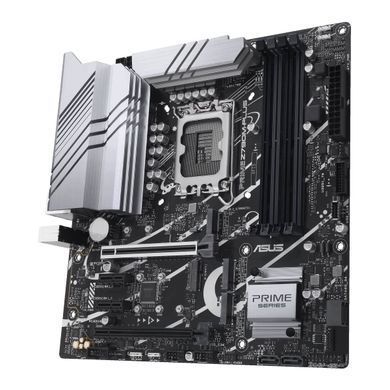 ASUS Материнcька плата PRIME Z790M-PLUS s1700 Z790 4xDDR5 M.2 HDMI DP mATX 90MB1E70-M1EAY0 фото