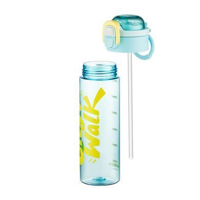 ARDESTO Пляшка для води ARDESTO City Walk 680мл, пластик, блакитний
