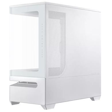 ASUS Корпус Prime AP202 Tempered Glas ARGB, без БЖ, 2xUSB3.2, 1xUSB Type-C, Tempered Glass side, mATX, белый 90DC00P3-B19000 90DC00P3-B19000 фото