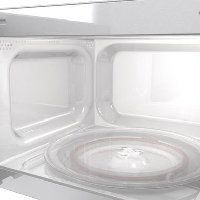 Gorenje Мікрохвильова піч, 17л, мех. керув., 700Вт, дисплей, білий MO17E1WH фото