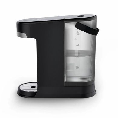Tefal Електрочайник-диспенсер Tefal Instant Hot Water 2л, 5 темп.реж, миттєве нагрівання, сенc. управління, чорний BR3508E0 фото