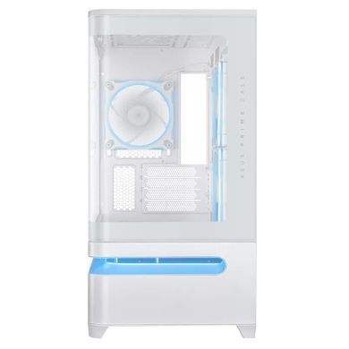 ASUS Корпус Prime AP202 Tempered Glas ARGB, без БЖ, 2xUSB3.2, 1xUSB Type-C, Tempered Glass side, mATX, белый 90DC00P3-B19000 90DC00P3-B19000 фото