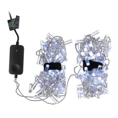 Twinkly Гірлянда Smart LED Twinkly Strings Candle RGB 200 IP20 12м USB-C кабель прозорий без БЖ TWKC200RGB-T фото