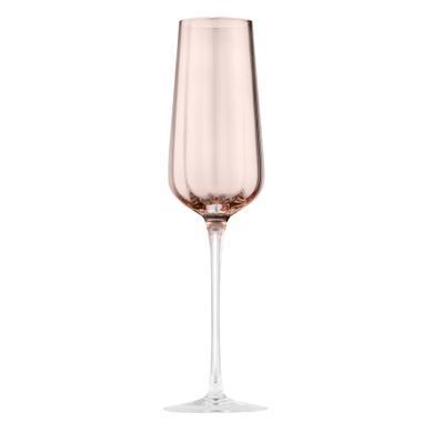 ARDESTO Champagne glasses set Black Mars 300ml, 2pcs, glass, golden AR2629GW фото