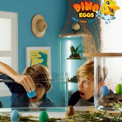 Іграшка, що зростає, в яйці &laquo;Dino Eggs&raquo; - ДИНОЗАВРИ НЕБА, ЗЕМЛІ, МОРЯ (в асорт., в диспл.) T027-2019 фото