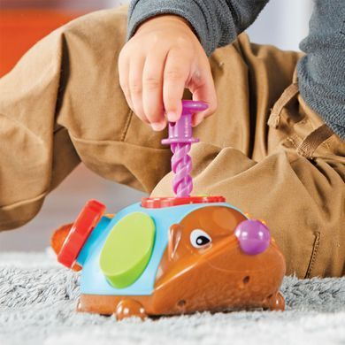 Развивающая игрушка LEARNING RESOURCES Spike The Fine Motor Hedgehog&trade; - ЁЖИК-НЕПОСЕДА LER9106 фото