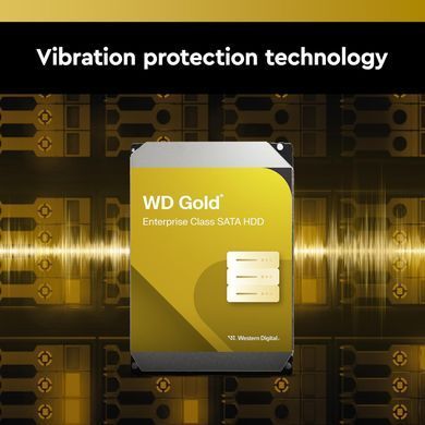 WD Жорсткий диск WD 24TB 3.5" 7200 512MB SATA Gold WD242KRYZ фото