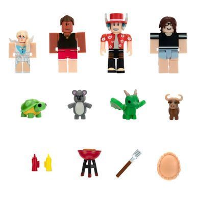 Roblox Игровая коллекционная фигурка Jazwares Roblox Multipack Adopt Me: Backyard BBQ W7 ROG0190 фото