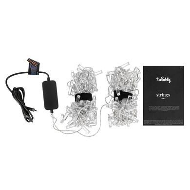 Twinkly Гірлянда Smart LED Twinkly Strings Candle RGB 200 IP20 12м USB-C кабель прозорий без БЖ TWKC200RGB-T фото