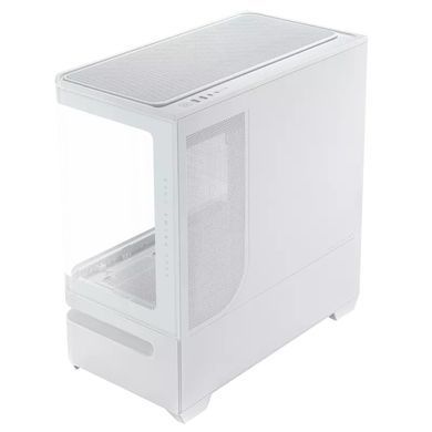ASUS Корпус Prime AP202 Tempered Glas ARGB, без БЖ, 2xUSB3.2, 1xUSB Type-C, Tempered Glass side, mATX, белый 90DC00P3-B19000 90DC00P3-B19000 фото
