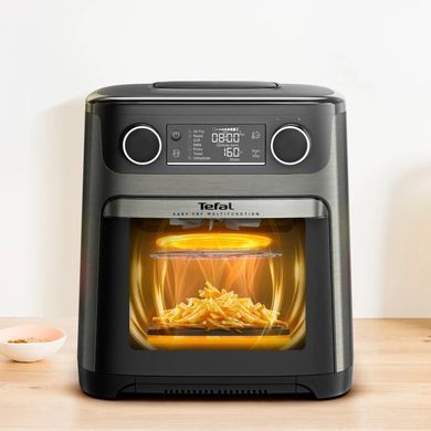 Tefal Мультипечь Easy Fry Multifunctional, 1800Вт, механ. управл., 9 программ, пластик, черный FW5558E0 фото