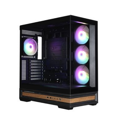 Zalman Корпус P40 NAMU без БП, 2xUSB3.0, 1x Type C, 3x120мм ARGB Reverse, 1x120мм ARGB, VGA 420мм, LCS ready, TG Side/Front Panel, ATX, чёрный P40NAMUBLACK фото