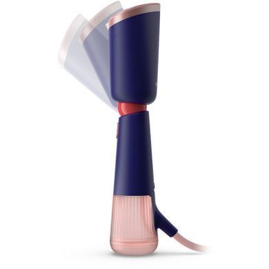 Philips Відпарювач компактний Series 5000, 1400Вт, 120мл, паровий удар -24гр, складана ручка, чохол-рукавичка, колимок, пластик, синій STH5030/20 фото