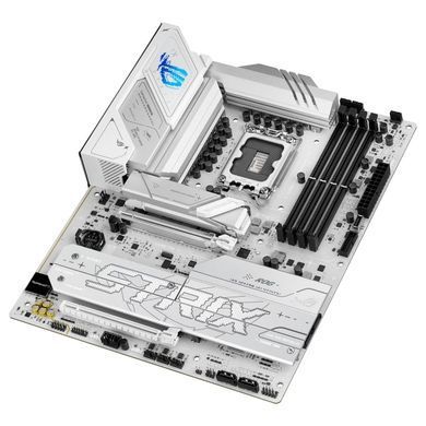 ASUS Материнcька плата ROG STRIX B860-A GAMING WIFI s1851 B860 4xDDR5 M.2 DP HDMI USB Type-C Wi-Fi BT ATX белый 90MB1JI0-M0EAY0 фото