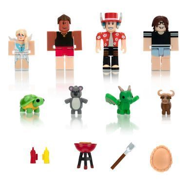 Roblox Игровая коллекционная фигурка Jazwares Roblox Multipack Adopt Me: Backyard BBQ W7 ROG0190 фото