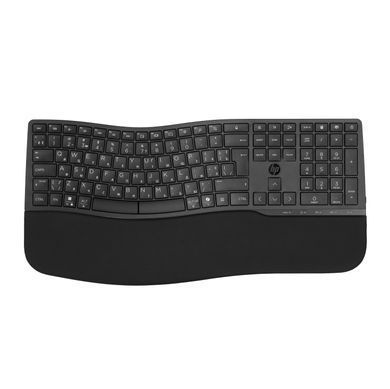HP Клавіатура мембранна HP 680 Comfort Dual-Mode 111key, BT, EN/UK, чорний 8T6L8AA фото