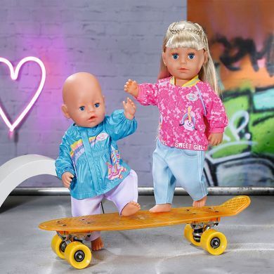 Набір одягу для ляльки BABY BORN - КЕЖУАЛ СЕСТРИЧКИ (блакитний) 828212-2 фото