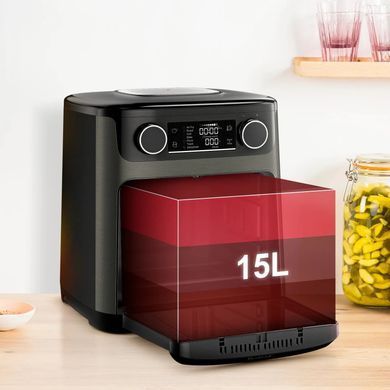 Tefal Мультипечь Easy Fry Multifunctional, 1800Вт, механ. управл., 9 программ, пластик, черный FW5558E0 фото