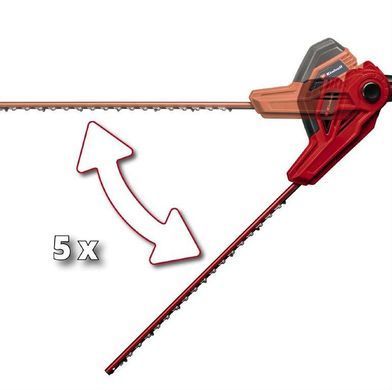 Einhell Кущоріз телескопічний GC-HH 5056, 500Вт, 56/47см, шаг 20мм, штанга 1.7-2.5м, 4.3кг 3403870 фото
