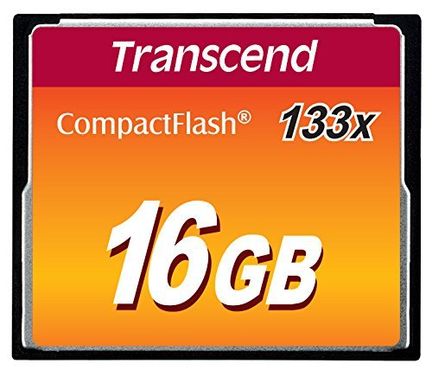 Карта пам'яті Transcend CF 16GB 133X TS16GCF133 фото