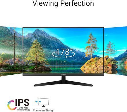 ASUS Монітор 27" VY27UQ 2xHDMI, DP, MM, IPS, 3840x2160, sRGB 99%, AdaptiveSync, HDR10 90LM09U3-B01170 фото
