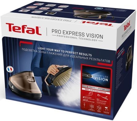 Tefal Утюг-парогенератор PRO EXPRESS VISION, 3000Вт, 1100мл GV9820E0 фото