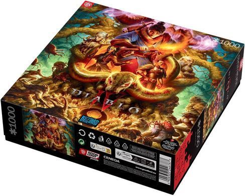 GoodLoot Пазл Gaming: Diablo IV Horadrim 1000 ел. 5908305246787 фото